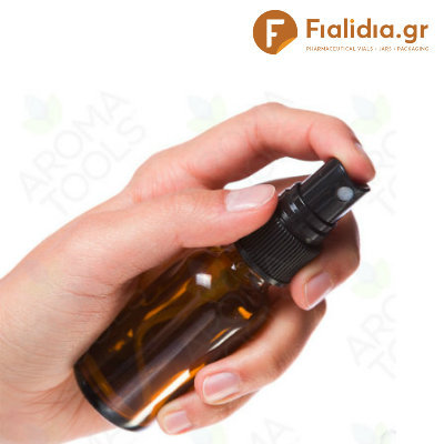 φαρμακευτικα-φιαλιδια-καραμελε-μπουκαλακια-φιαλιδια-για-αιθερια-βάμματα-αρώματα-πώμα-σπρει-Spray-PP18-www.fialidia.gr-6