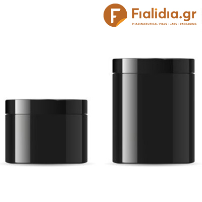 Μαύρο Bάζο PET 200ml με καπάκι Πλαστικό Μαύρο για κρέμες σώματος - άλατα μπάνιου Βάζο PET 200ml για κρέμες - www.fialidia.gr 1 Μαύρο Bάζο PET 200ml με καπάκι Πλαστικό Μαύρο για κρέμες σώματος - άλατα μπάνιου Βάζο PET 200ml για κρέμες