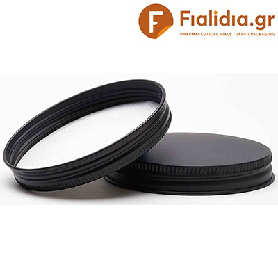 Bazo karamele me mayro kapaki aloyminioy 240ml gia keria - Bazo gia keria 240ml Bazo Kerion 240ml